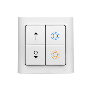 Tråd-og batteriløst tryk 4-taster Philips EasyAir m/TW ikoner