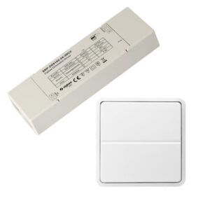 Forprogrammeret pakkeløsning med 30W/24V LED-driver og batteriløst tryk