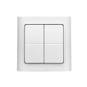 Trådløst batteri tryk 4-taster Bluetooth Casambi